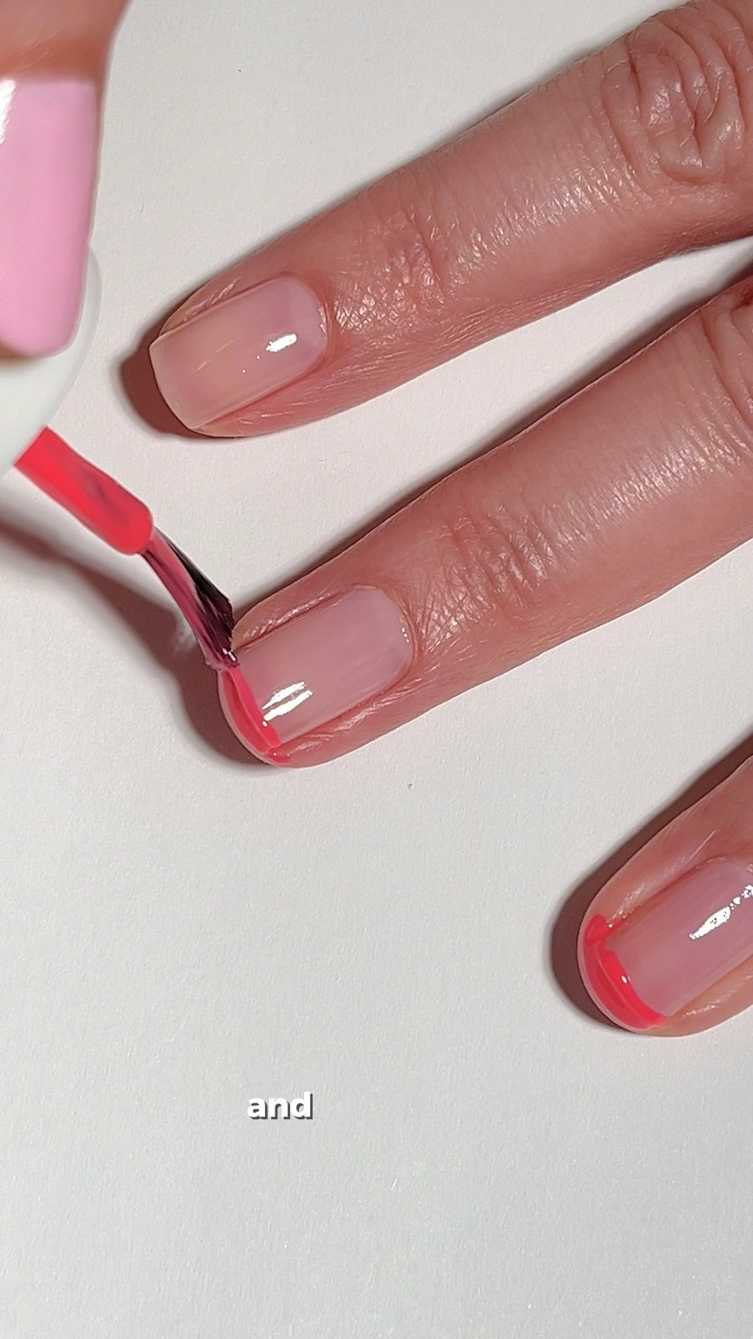 Easy micro french tutorial 🌈 

#nailtutorial #nails 

#LTKBeauty