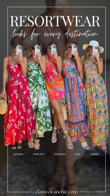 Resort wear for your next vacation.
Tropical dresses. Summer dresses in my usual small.
Dibs code: emerson

#LTKtravel #LTKSeasonal #LTKstyletip