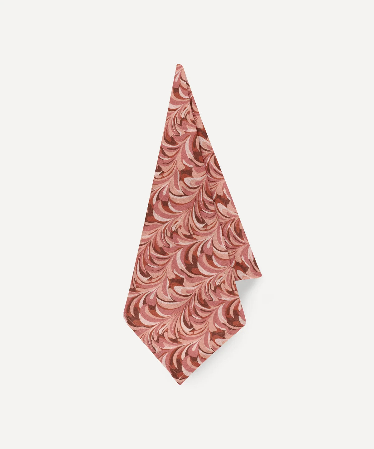 Marble Linen Napkin in Pink | Over The Moon