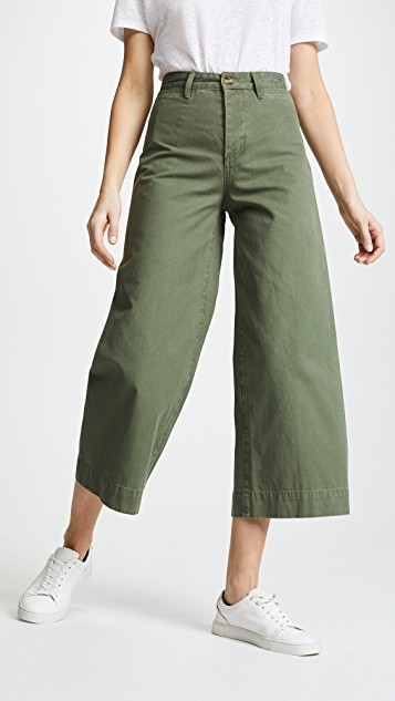 Wide Leg Cropped Pants | Shopbop