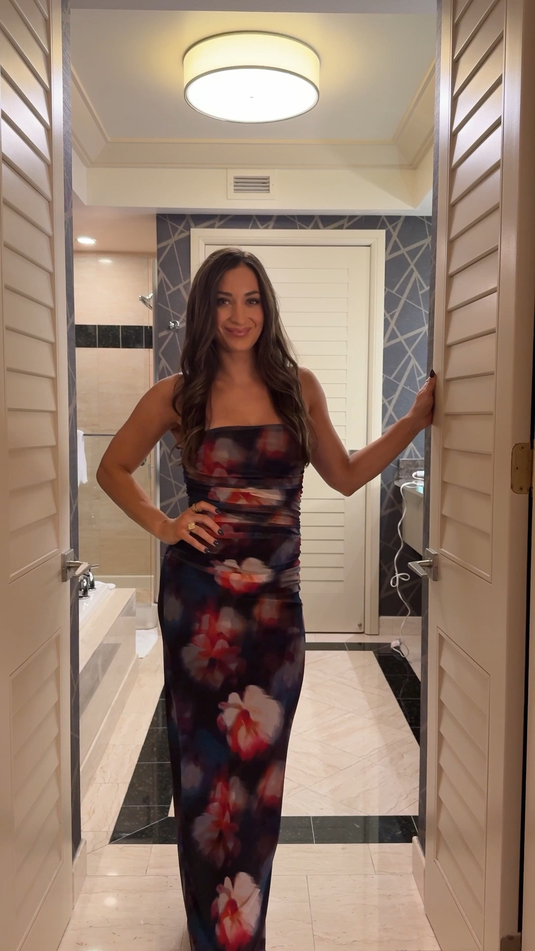 I got SO many compliments on this dress! Perfect for a date night out or wedding. Runs true to size - wearing my normal size small. AND currently on sale!!!!

#LTKootd #LTKSaleAlert #LTKWedding