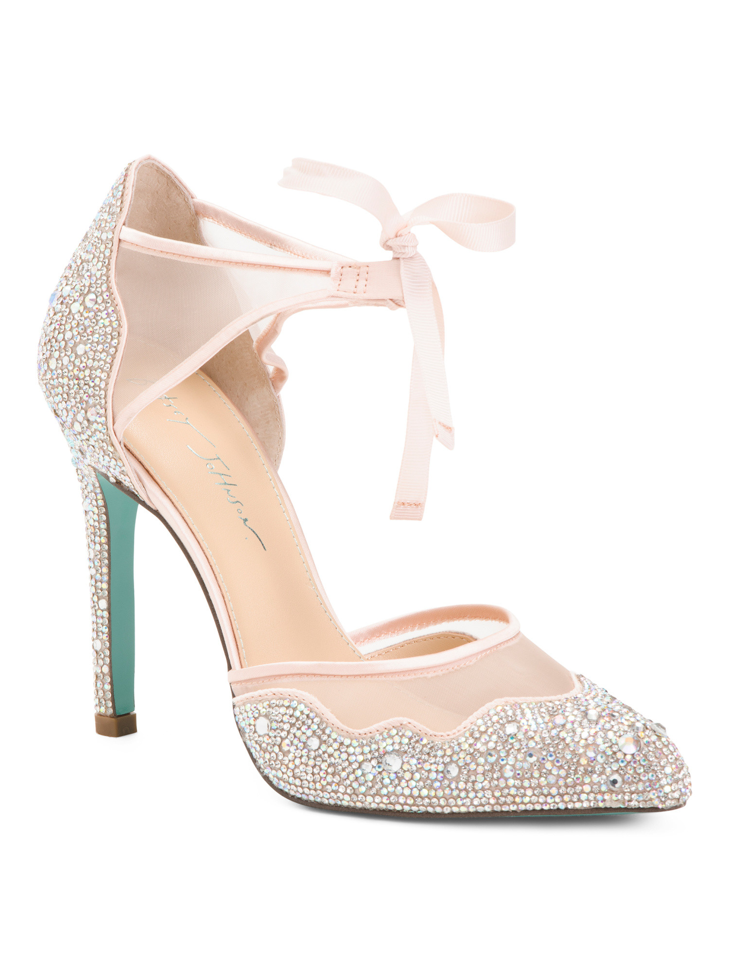 Iris Satin Rhinestone Stilettos | Women's Shoes | Marshalls | Marshalls