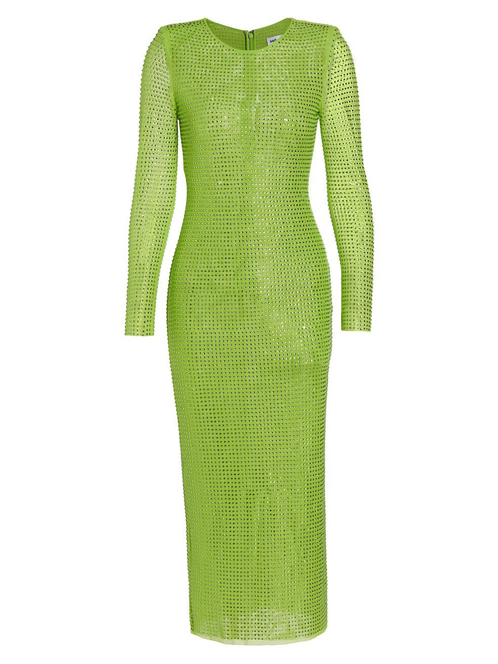 Hotfix Crystal Midi-Dress | Saks Fifth Avenue