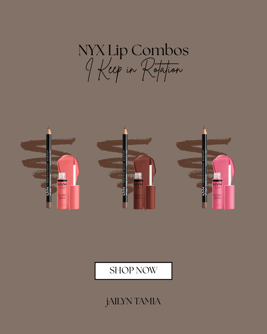 a nyx lip combo clears every time! 

 #LTKselfcare #LTKSeasonal #LTKBeauty