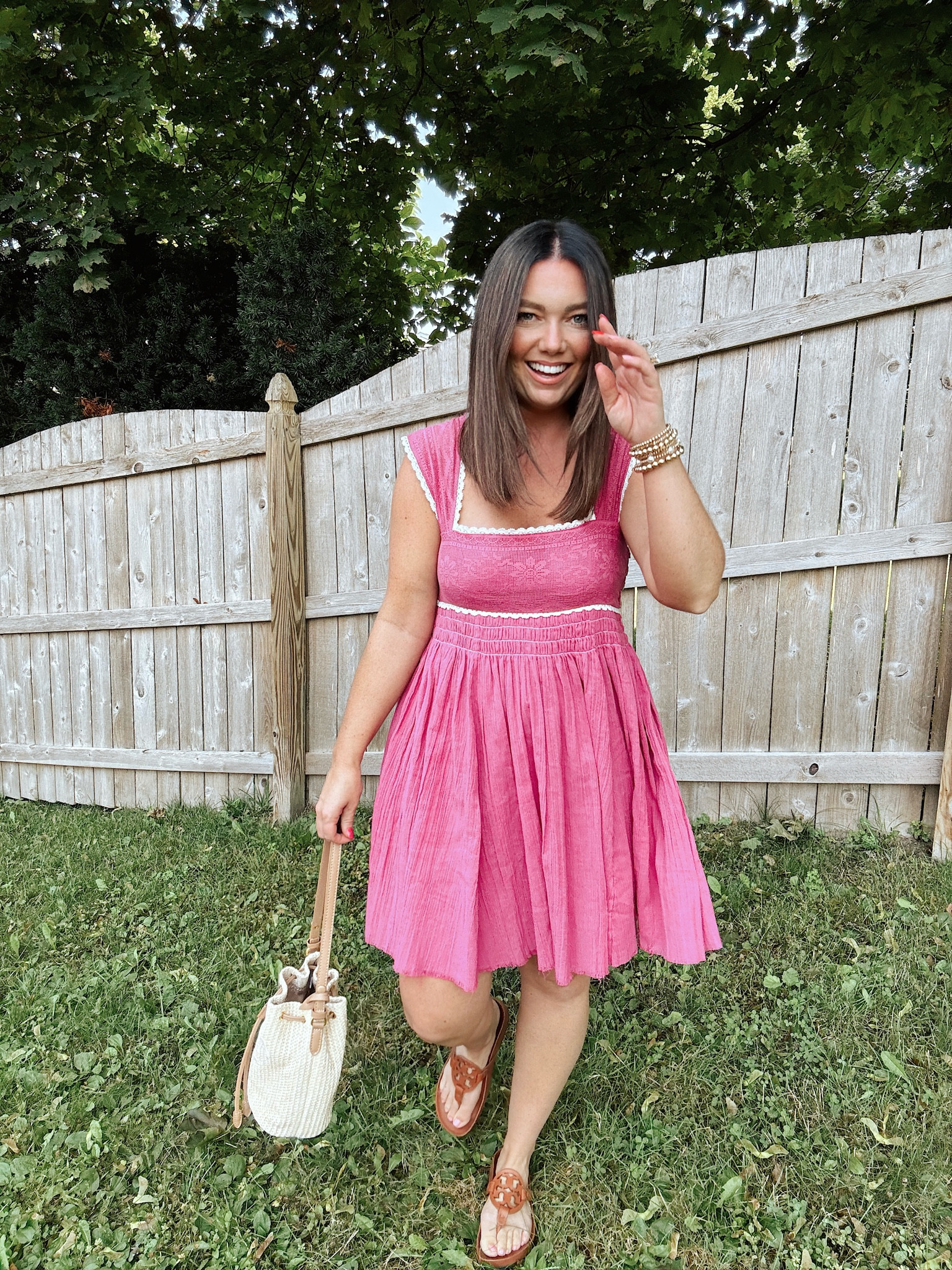 but I’m not done with summer yet ☀️ trust me I love fall the most and can’t wait until it’s here but I can’t believe how fast summer has gone 💗

found my dress marked down and all sizes are fully in stocked 👏🏻  shop through the link in my bio! 

.
.
.

#summerstyle #summerdays #endofsummer #august #summertimesadness #whenyouwearfp #freepeoplestyle #dillards #nordygirl #prada #toryburch #millersandals #mystyle #nyblogger #newenglandblogger #newenglandstyle #ltk #teamltk 

#LTKSaleAlert #LTKFindsUnder100 #LTKStyleTip