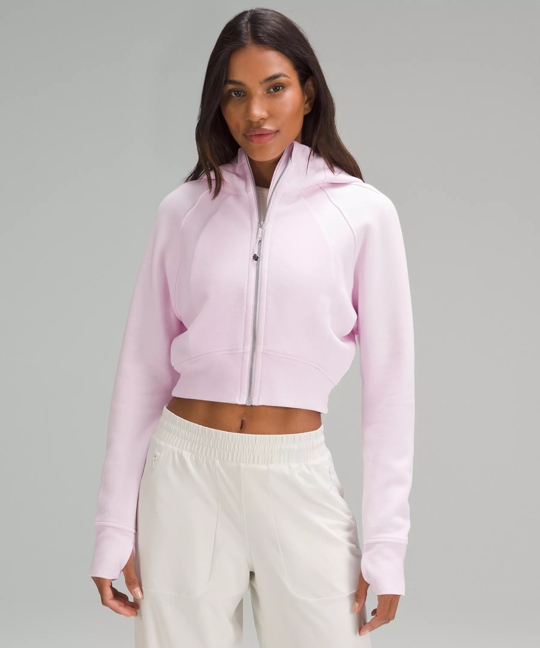 Scuba Full-Zip Cropped Hoodie | Women's Hoodies & Sweatshirts | lululemon | Lululemon (US)