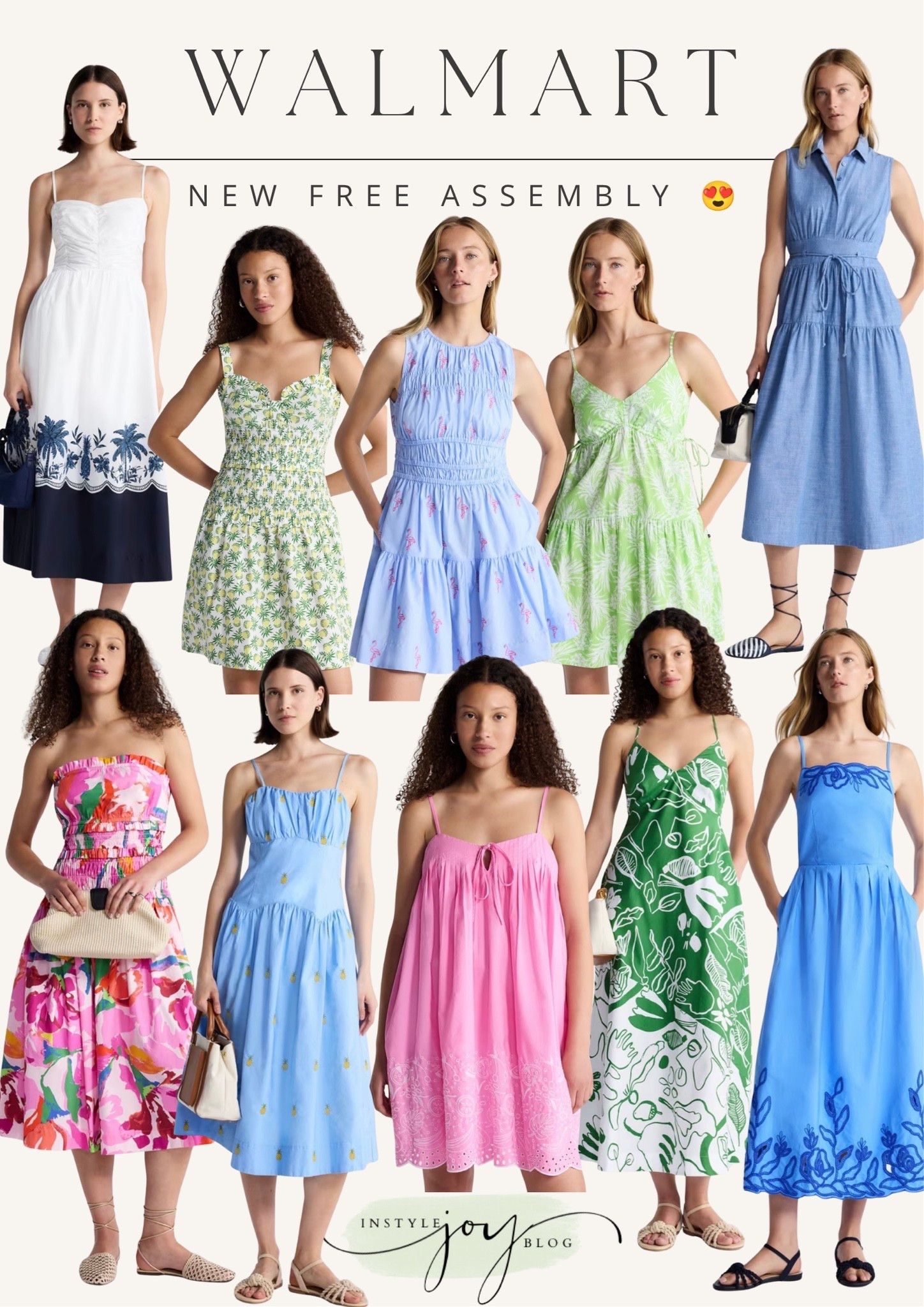 Walmart✨ new free assembly 🌸💙

#LTKootd #LTKSeasonal #LTKTravel