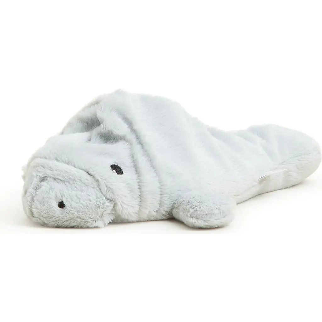 Warmies Manatee Plush Toy in Medium Gray at Nordstrom | Nordstrom