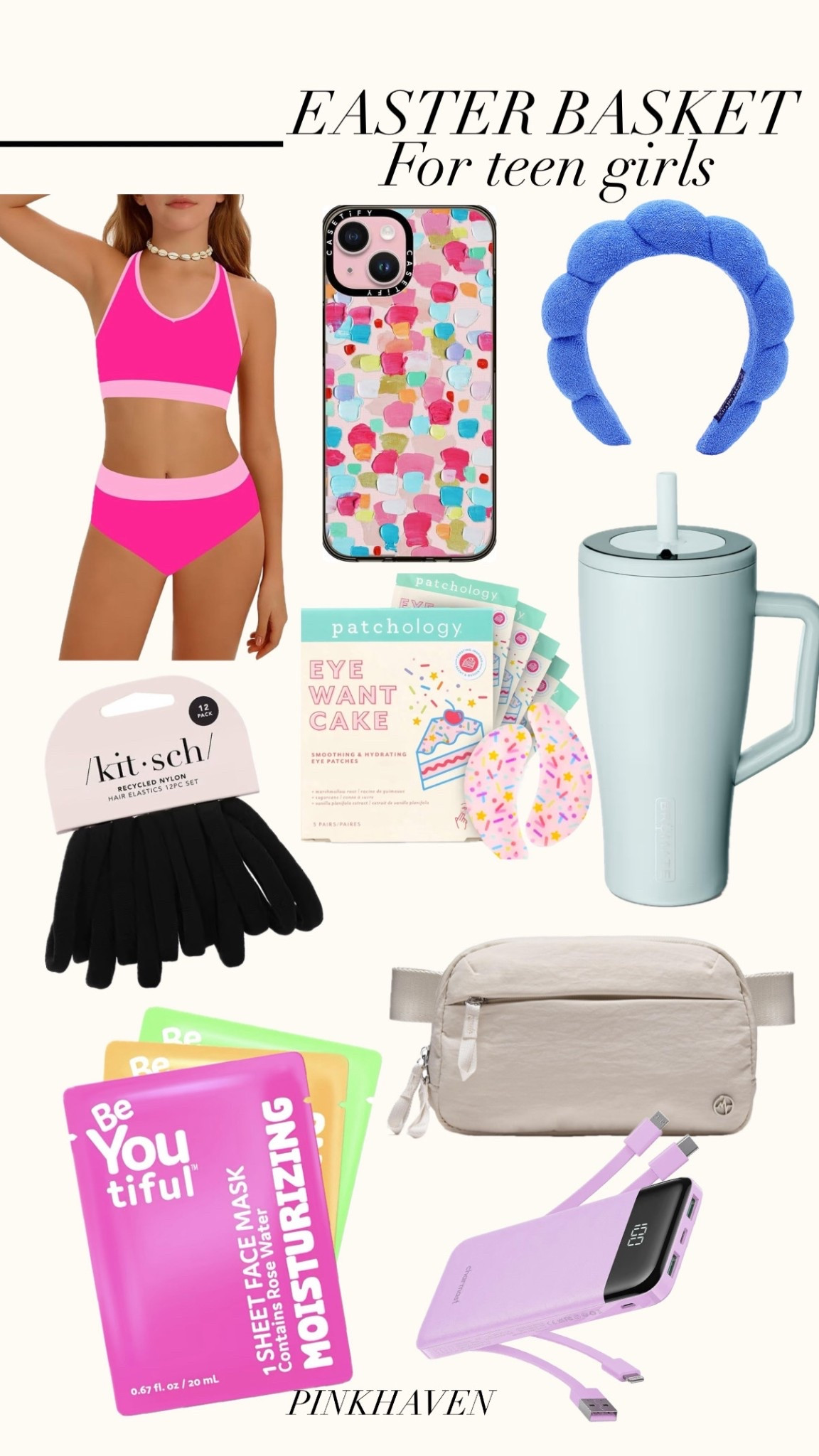Easter basket filler ideas for teen girls 

#teengirls #easter #easterbaaket #giftidea #easterfillers #spring #swim #girls #teengirls #amazon

#LTKSwim #LTKKids #LTKSpringSale
