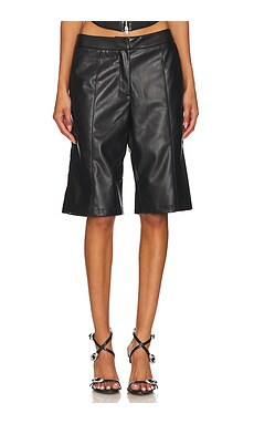 BY.DYLN Juno Shorts in Black from Revolve.com | Revolve Clothing (Global)