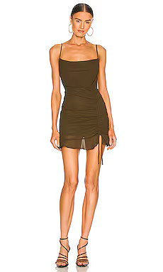 Katherine Drape Lace Dress in Nude | Revolve Clothing (Global)