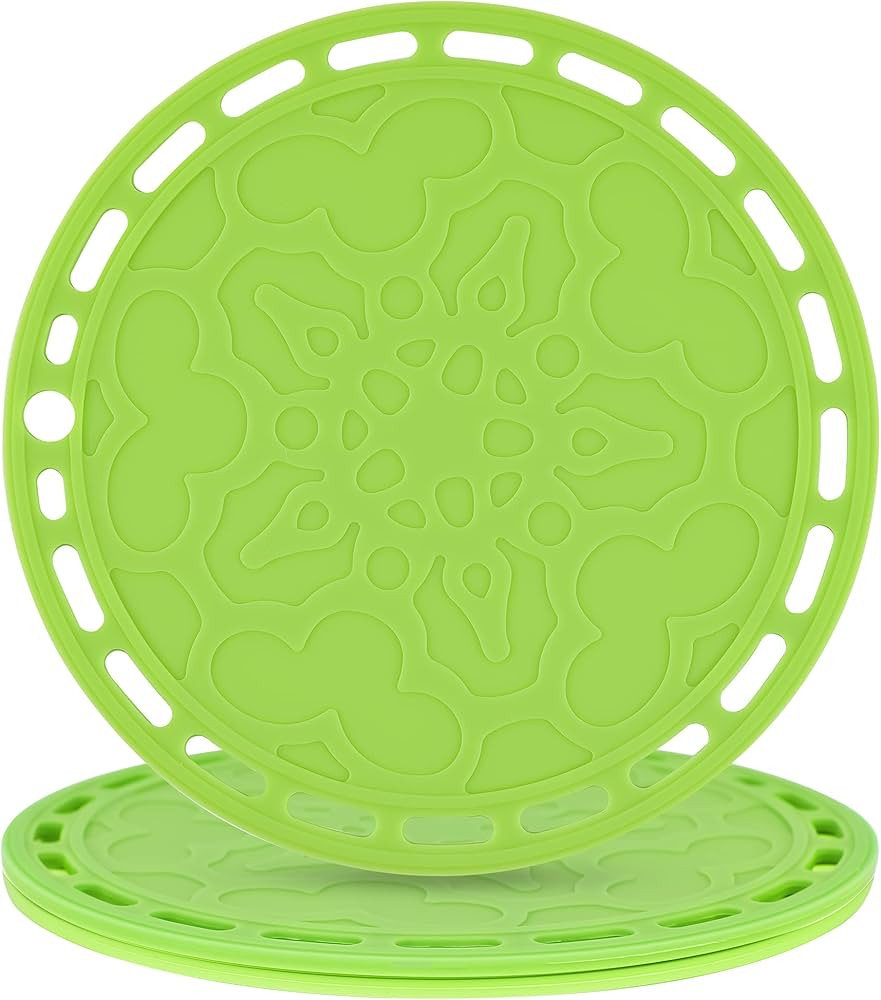 Smithcraft Silicone Trivet Mat Big Round Silicone PotHolder Hot Pads and Trivets for Hot Dishes a... | Amazon (US)