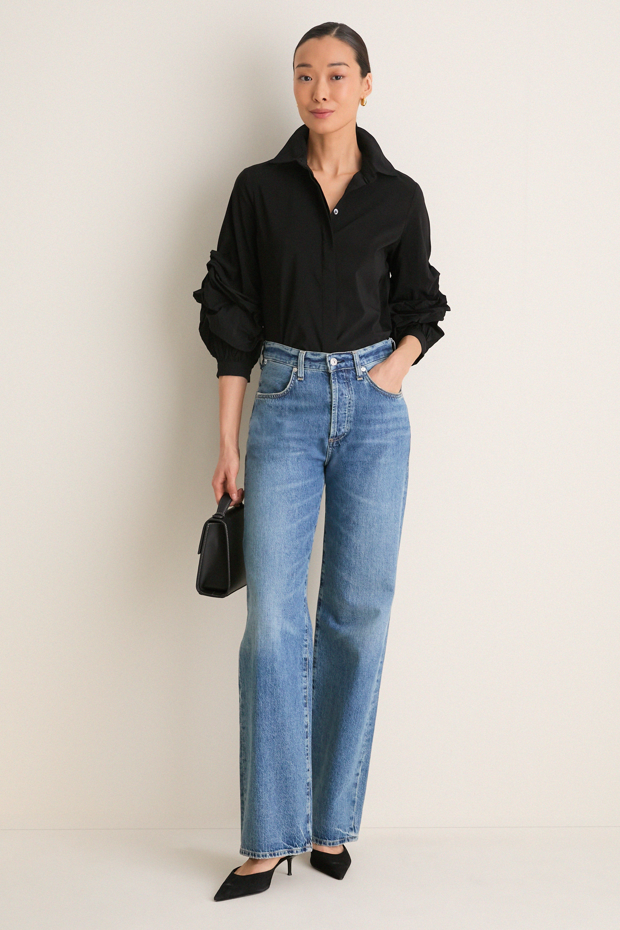 Black Alessia Top | Tuckernuck (US)