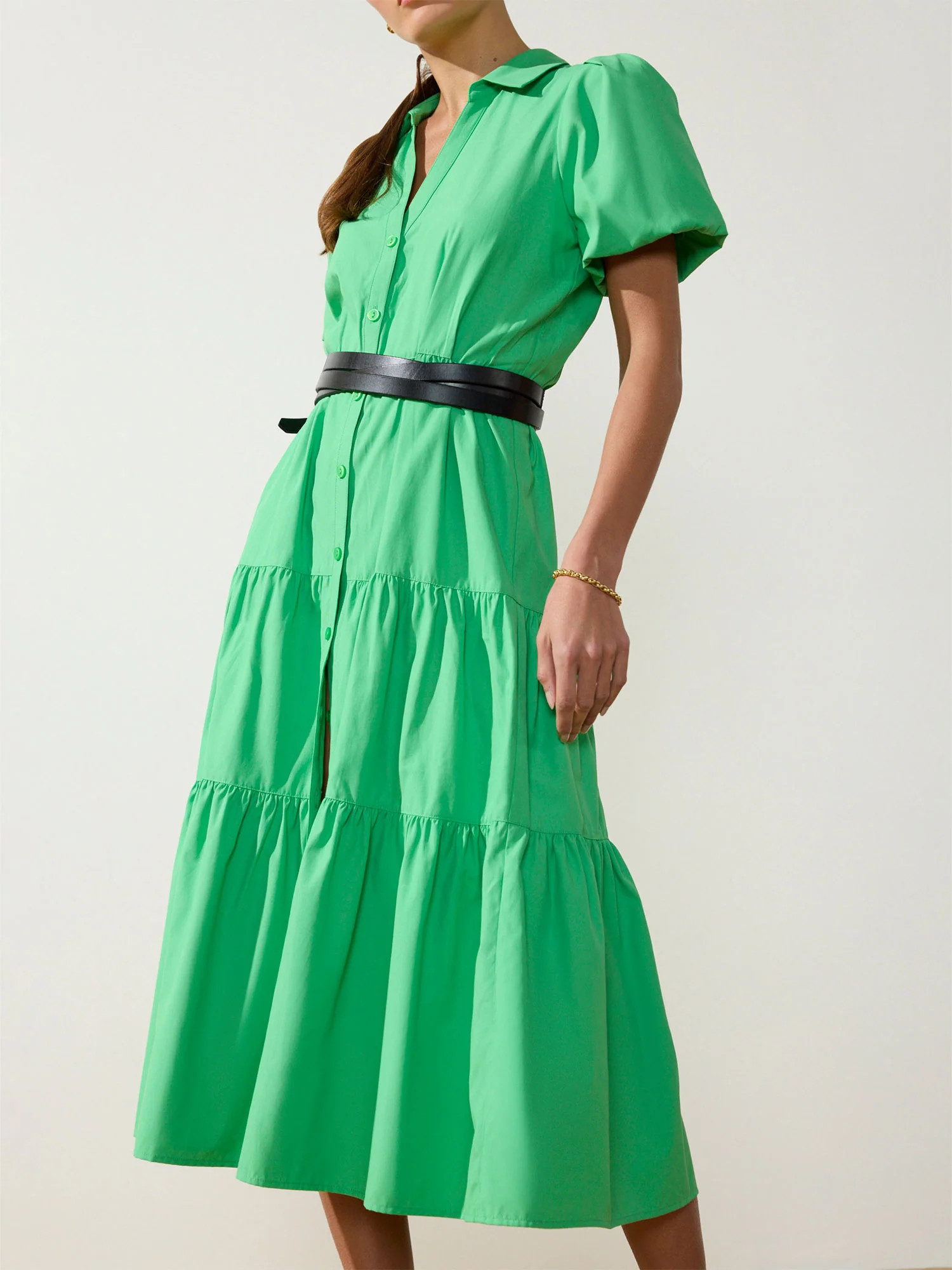 Brochu Walker | Women's Havana Dress in Derby Green | Brochu Walker