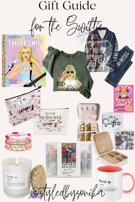 Gift guide for the swiftie
Taylor swift gifts 


#LTKGiftGuide #LTKsalealert #LTKfindsunder50