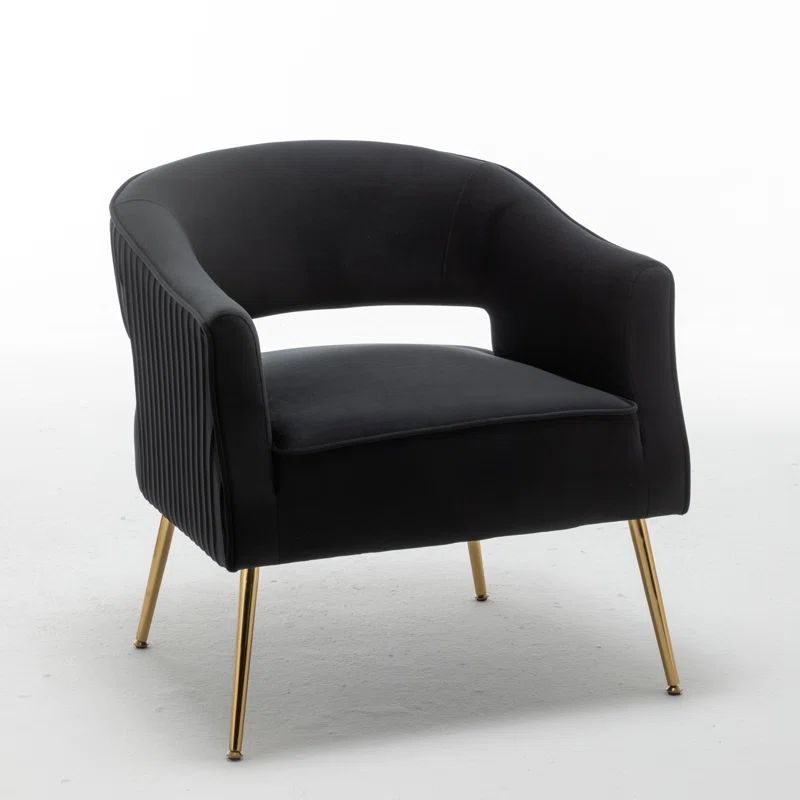 Chynna Velvet Armchair | Wayfair North America