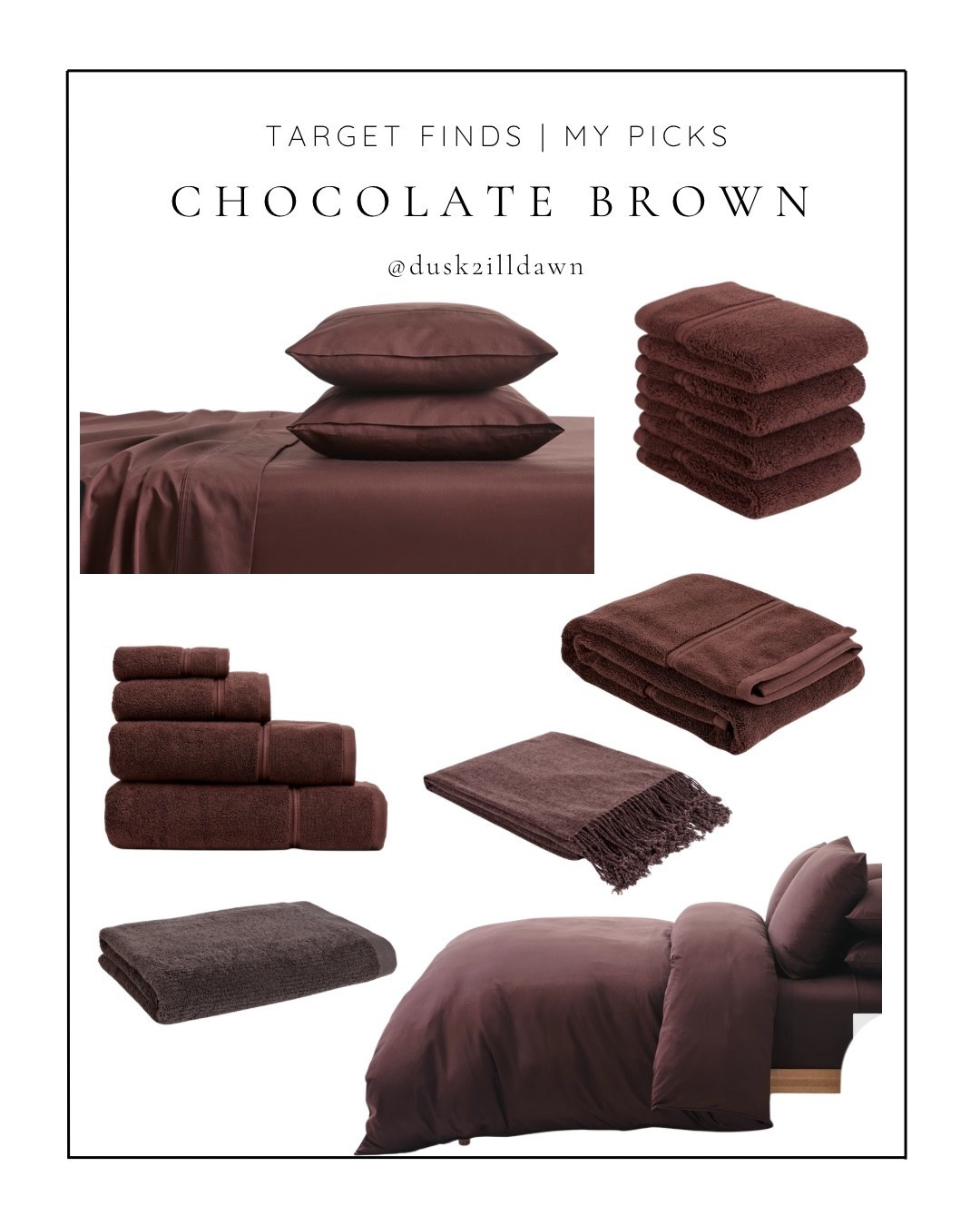 Chocolate brown has officially landed at @targetau 

#LTKaustralia #LTKhome #LTKsummer