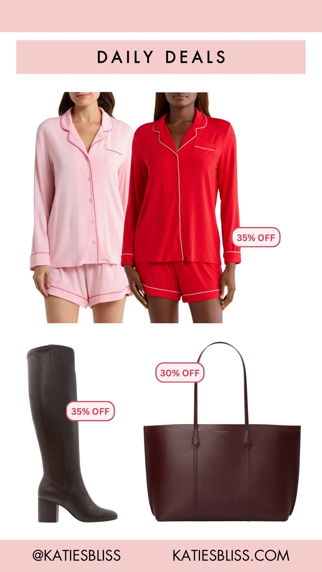 Daily deals ✨

Nordstrom. Sale. Deal. Markdown. Pajamas. Cotton. Boots. Bag. Tote. Tory Burch. 



#LTKSaleAlert