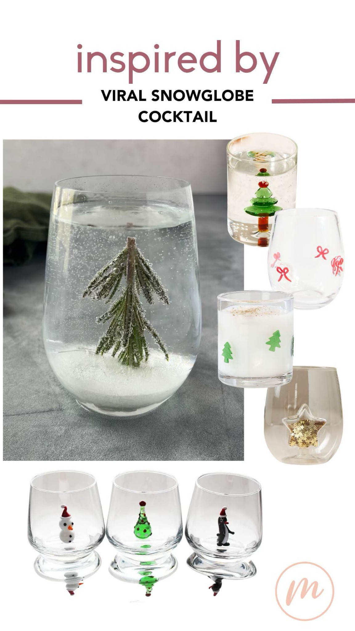 Viral Snowglobe Cocktail Glasses - the cutest viral glasses! 

#LTKHoliday #LTKSeasonal #LTKGiftGuide