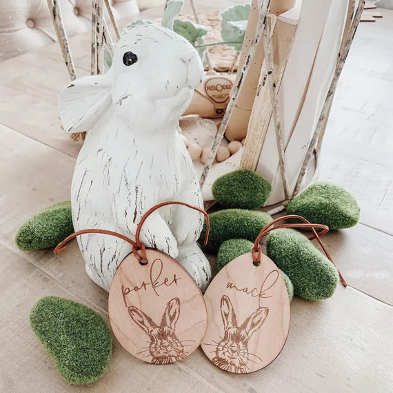 Personalized Easter Basket Tag Customized Easter Basket Tag | Etsy | Etsy (US)