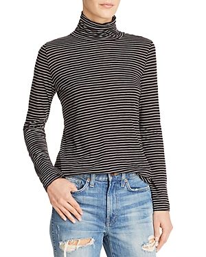 Michelle by Comune Roscoe Striped Turtleneck Tee | Bloomingdale's (US)