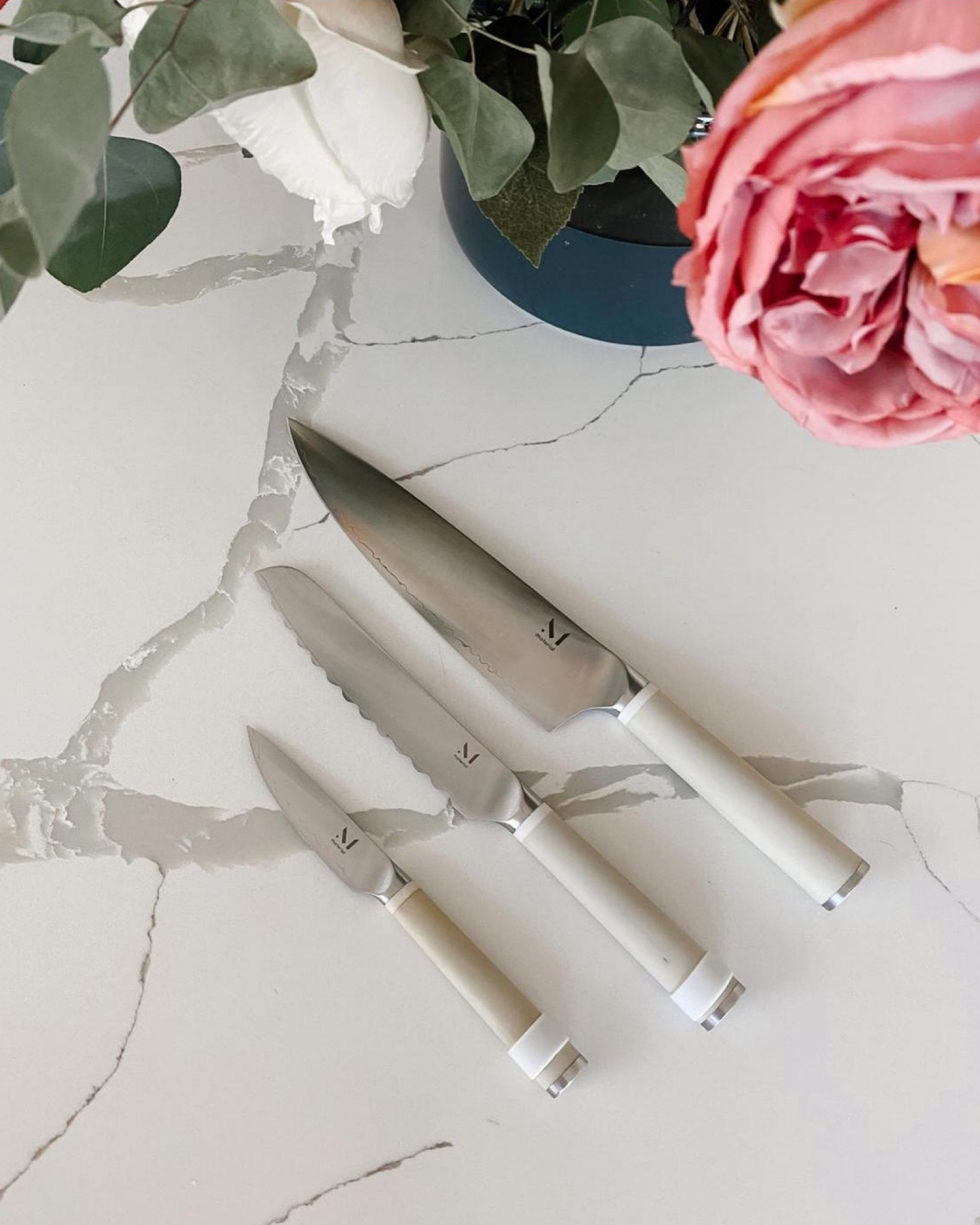 A favorite of mine are these knives! Extremely resilient and sharp. Have had these for awhile and they are still good as new! 

#LTKstyletip #LTKhome