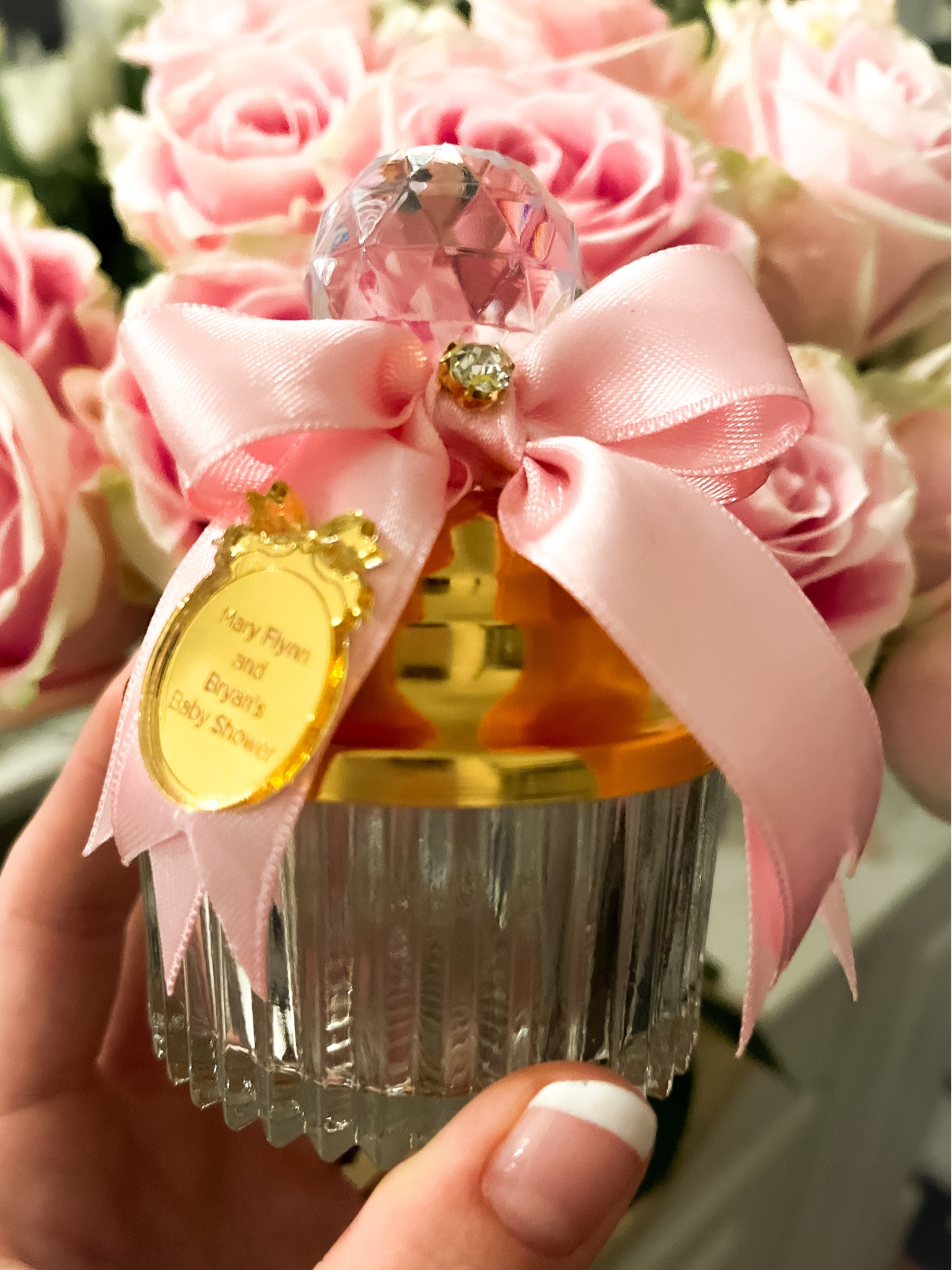 The most precious favors that each of our baby shower guests filled with baby pink candy from our candy jar bar! 🎀💕

#LTKGiftGuide #LTKbump #LTKbaby