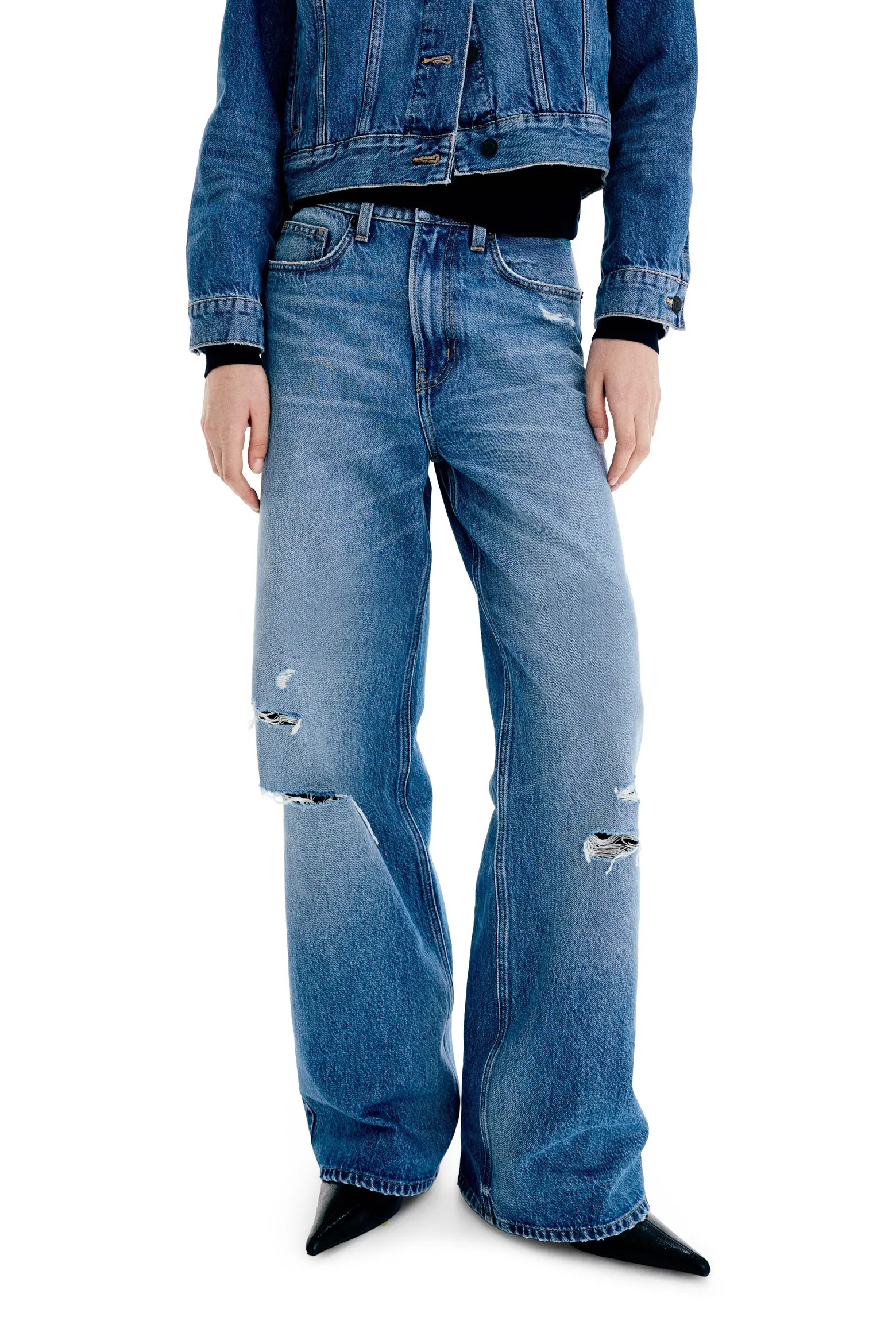 Ava Ultra High Rise Wide Leg Jeans (Women) | Nordstrom | Nordstrom