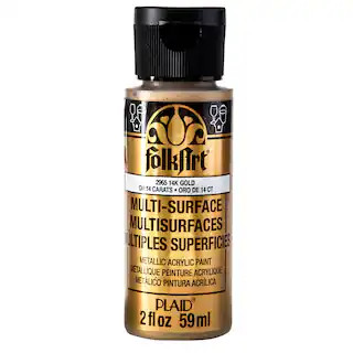 FolkArt® Multi-Surface Metallic Acrylic Paint | Michaels | Michaels Stores