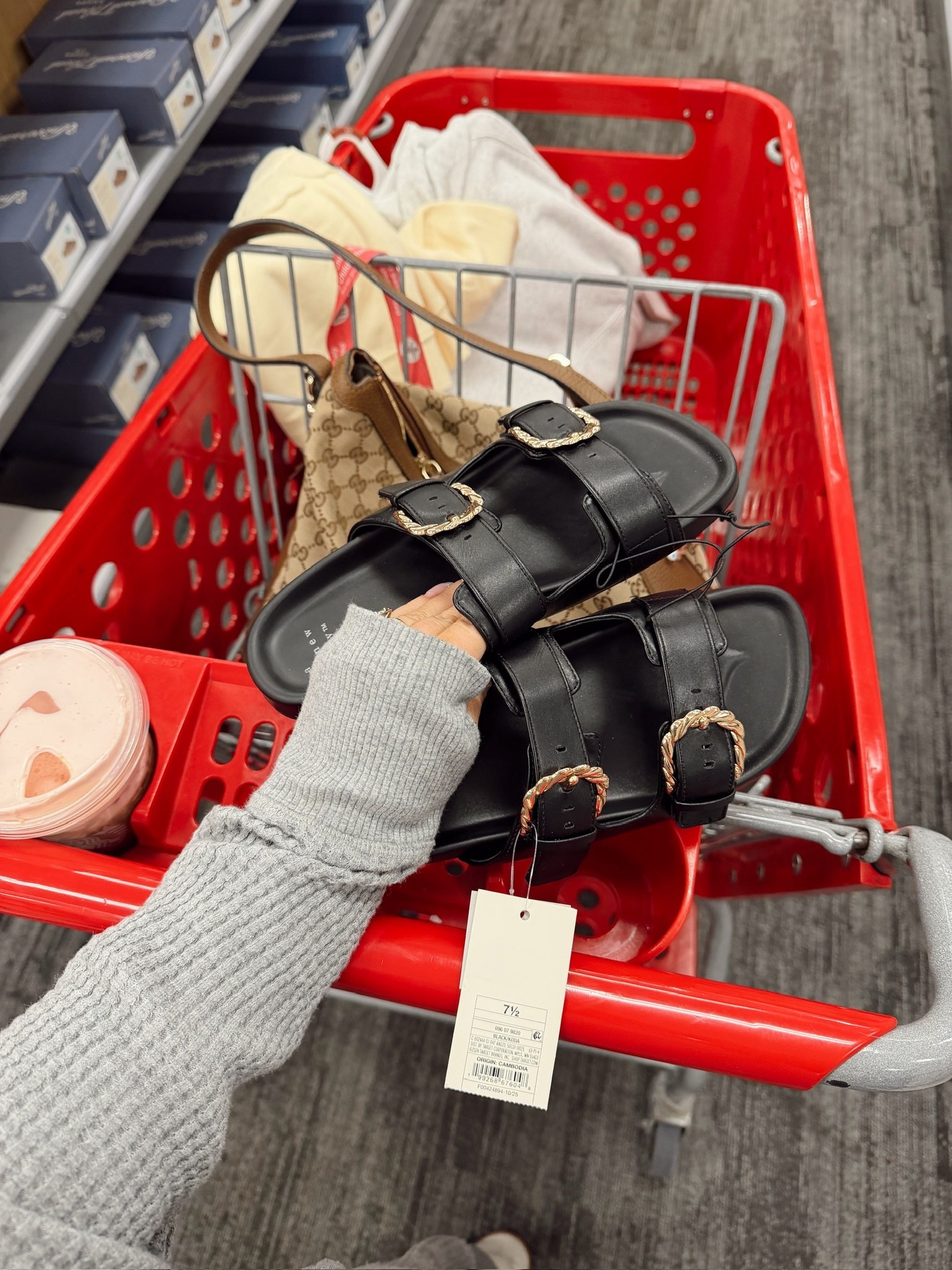 Black sandals with cute gold buckles from Target ✨

#LTKTravel #LTKgrwm #LTKSeasonal