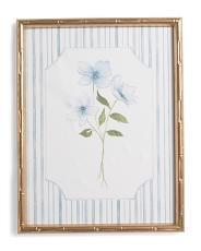 14x18 Blue Flower Wall Art | TJ Maxx