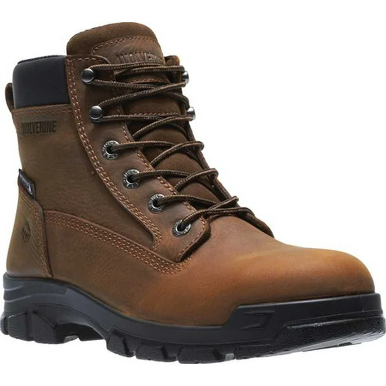 Wolverine Men's Chainhand 6" Waterproof Steel Toe Work Boots | Walmart (US)