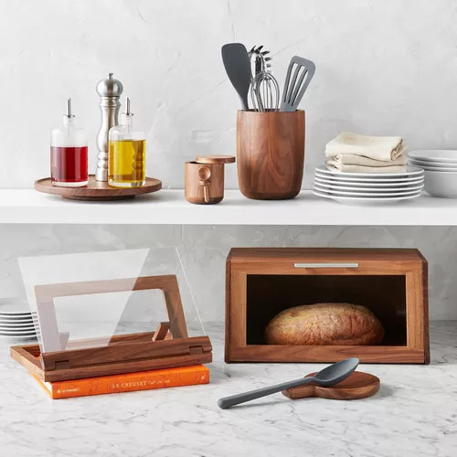Sur La Table Black Walnut Bread Box | Sur La Table