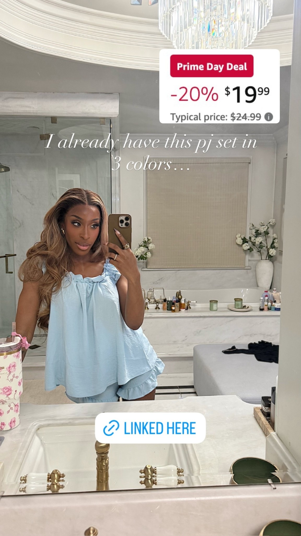 I already have this pj set in 3 colors…