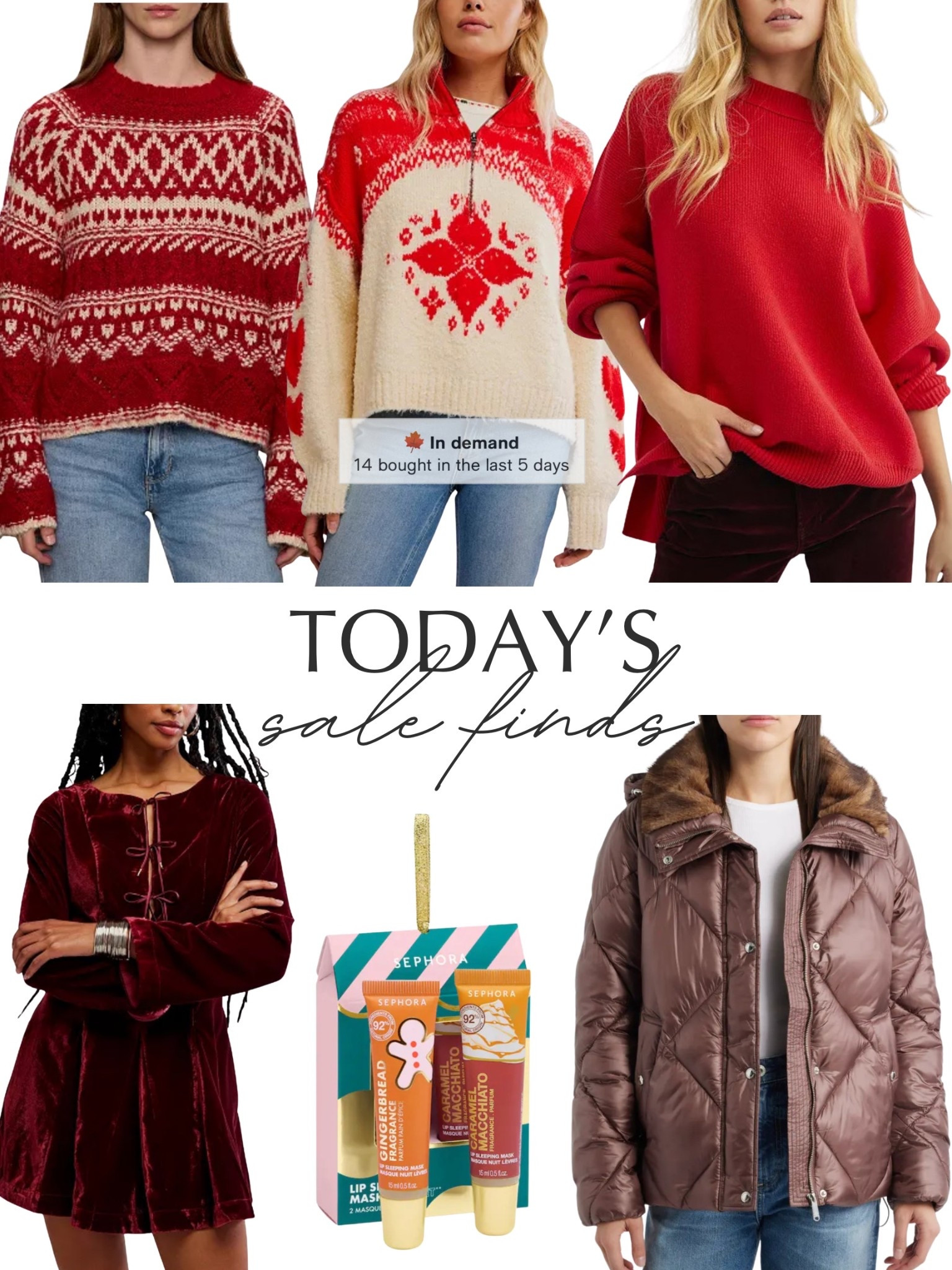 Free People sweaters on sale, holiday sweaters 

#LTKHoliday #LTKGiftGuide #LTKSaleAlert