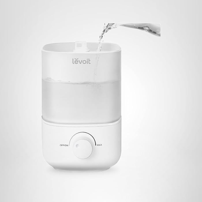 LEVOIT Top Fill Humidifiers for Bedroom, 2.5L Tank for Large Room, Easy to Fill & Clean, 28dB Qui... | Amazon (US)
