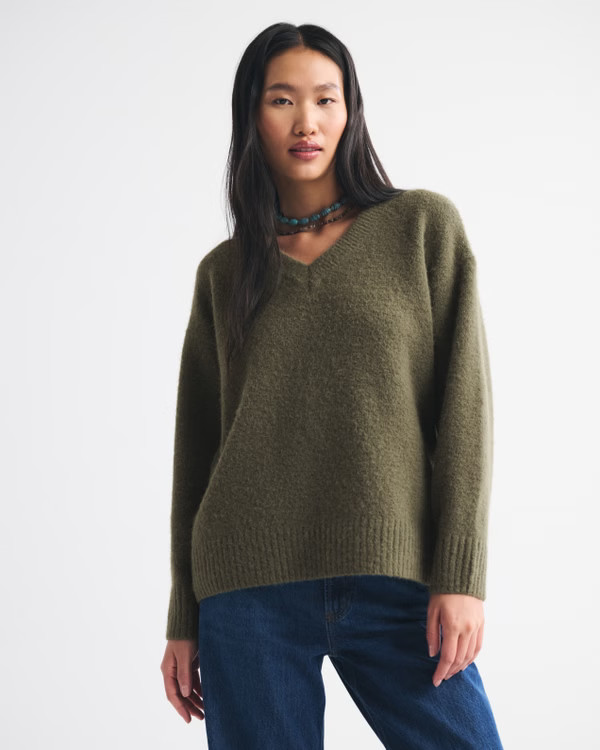 Dad V-Neck Sweater | Abercrombie & Fitch (US)