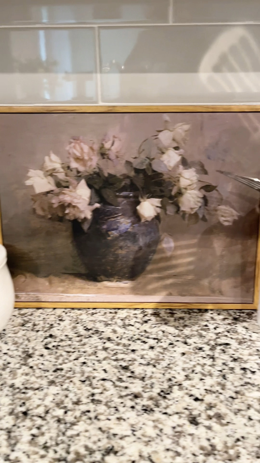 Styling this beautiful art in my kitchen 🖤 kitchen styling. Kitchen decor, utensil crock , wall art

#LTKFind #LTKhome #LTKunder50