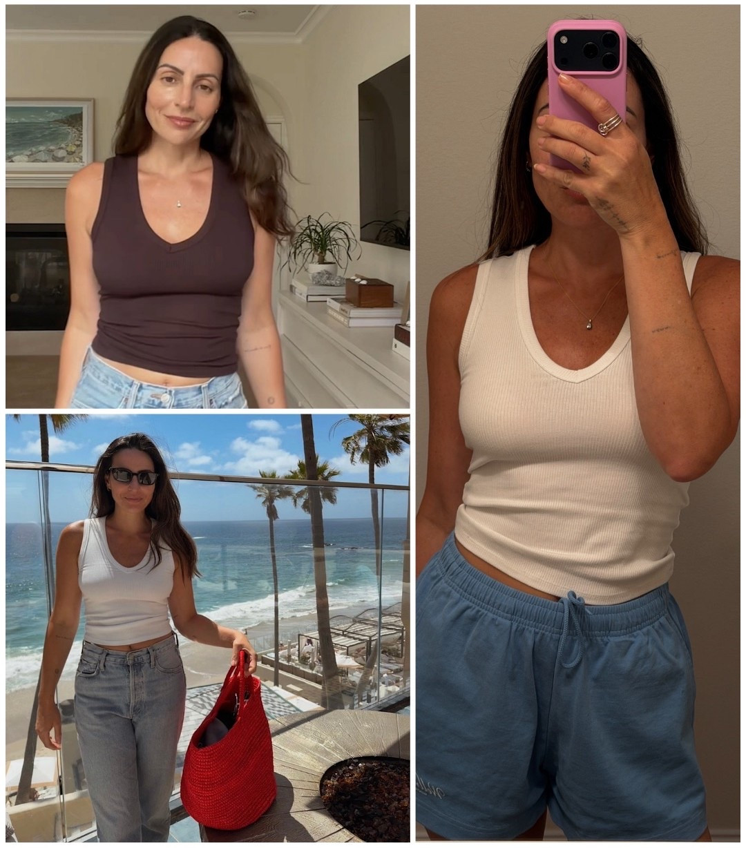 This tank on repeat 
Belen15 
Size small

#LTKdayinmylife #LTKgrwm #LTKOver40