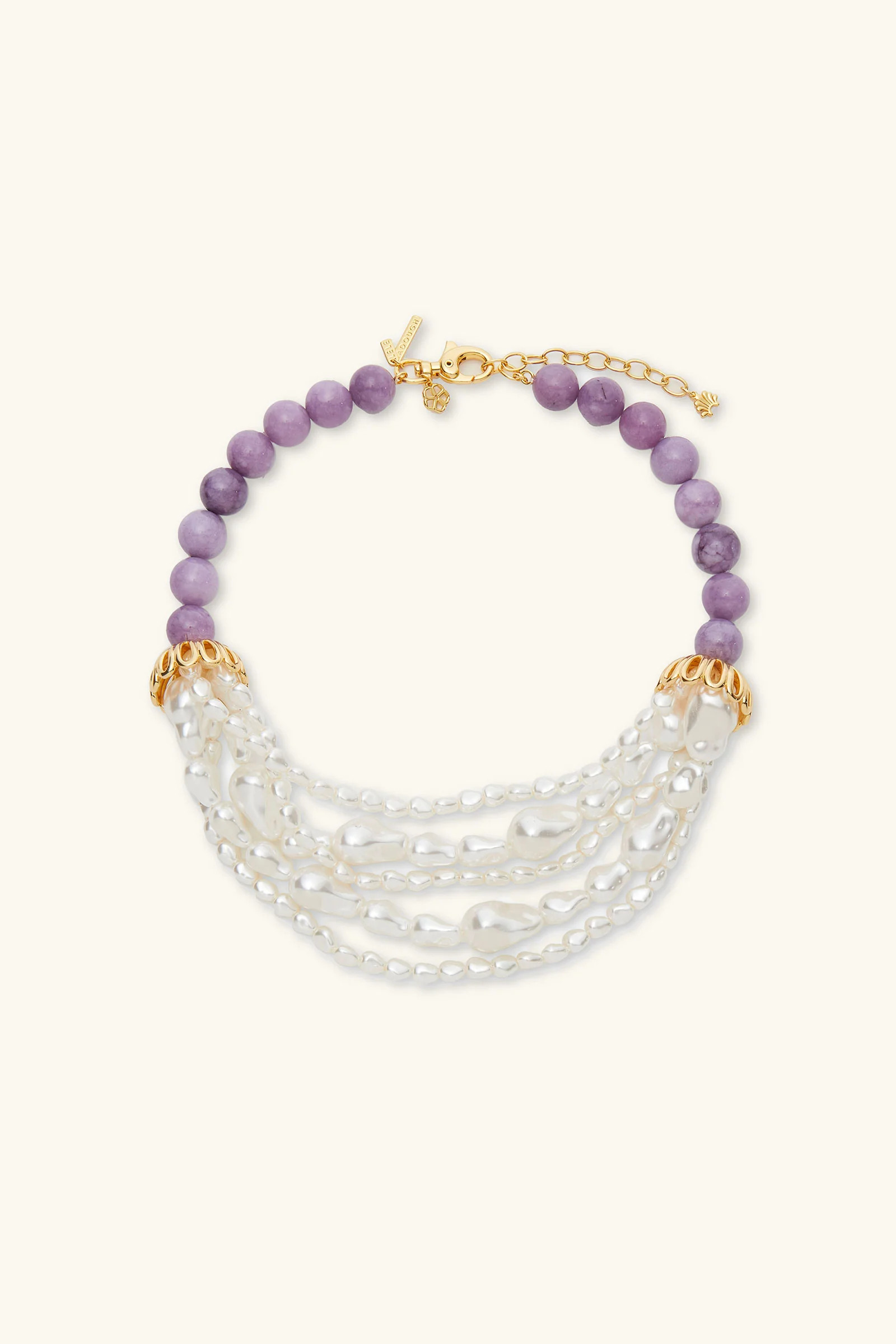 Lele Sadoughi x Trina Turk Parapluie Strand Necklace | Trina Turk