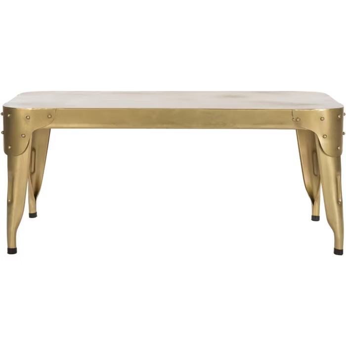 Classsic Iron Coffee Table - Gold - Safavieh | Target
