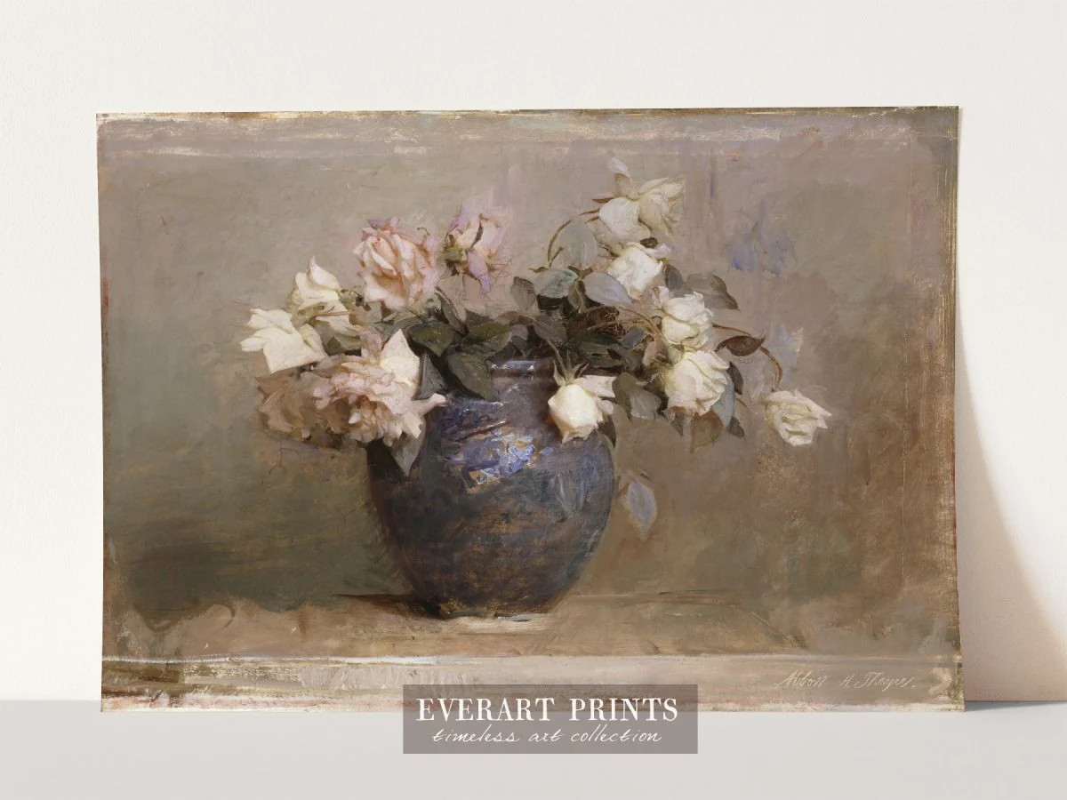 The Pastel Roses - Printable File | Everart