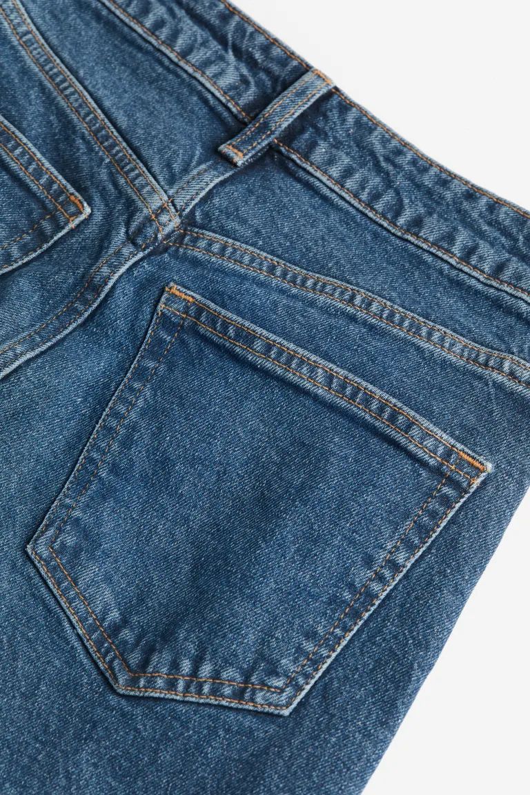 Slim Mom High Ankle Jeans - Denim blue - Ladies | H&M US | H&M (US + CA)