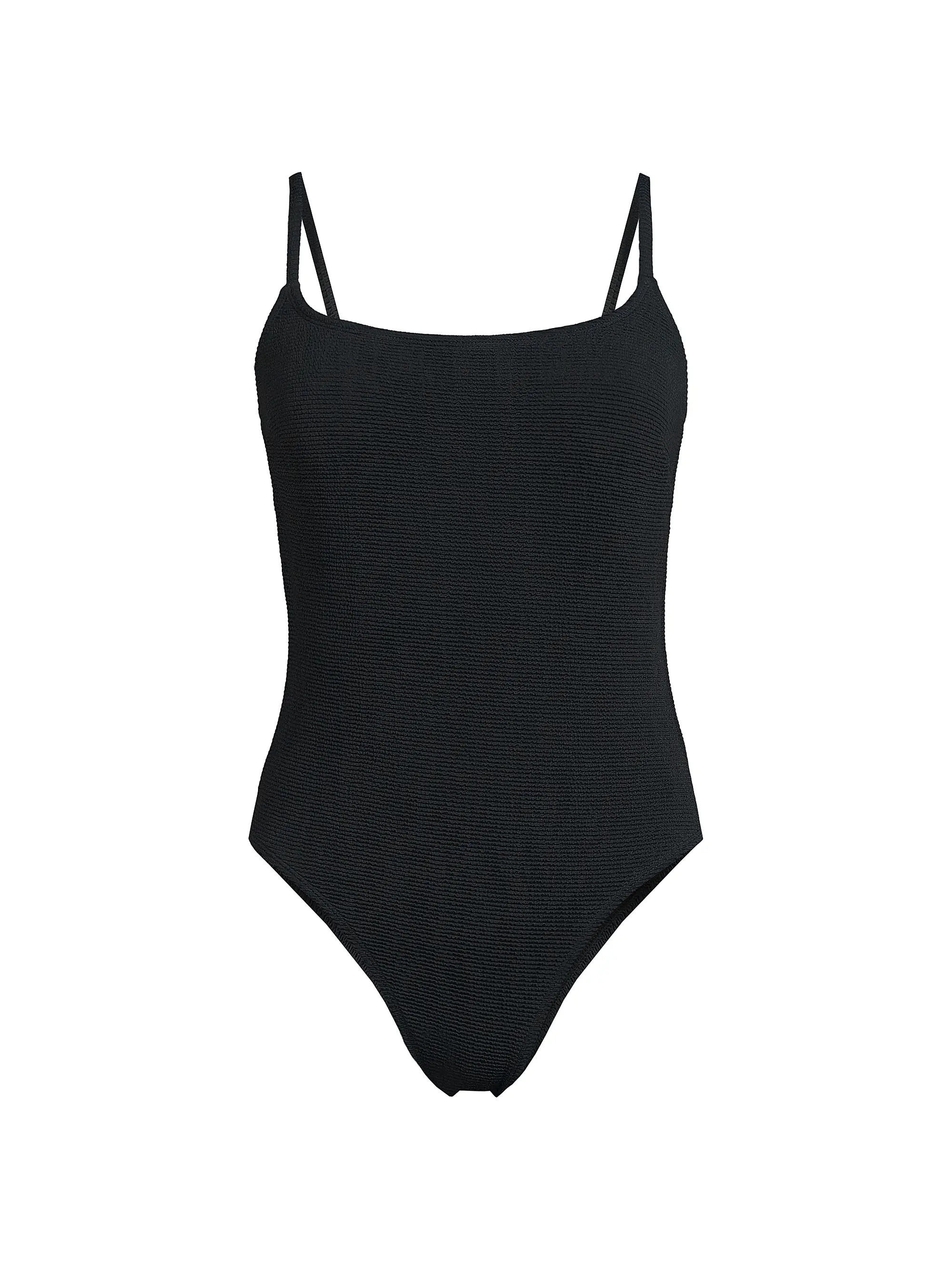 Milly Grace Solid One-Piece Swimsuit | Saks Fifth Avenue | Saks Fifth Avenue