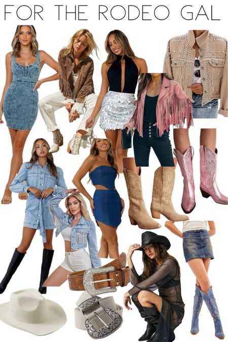 Rodeo outfits for my gals!

Houston rodeo. Cowgirl style. Cowgirl boots. Western wear  

#LTKU #LTKover40 #LTKshoecrush