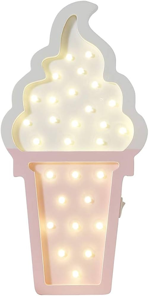Ice cream Valentine Romance Atmosphere Light , Party Wedding Birthday Party Decoration Kids' Room... | Amazon (US)