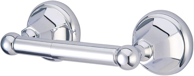 Kingston Brass BA4818C Metropolitan Toilet Paper Holder, 8-3/4-Inch, Polished Chrome | Amazon (US)
