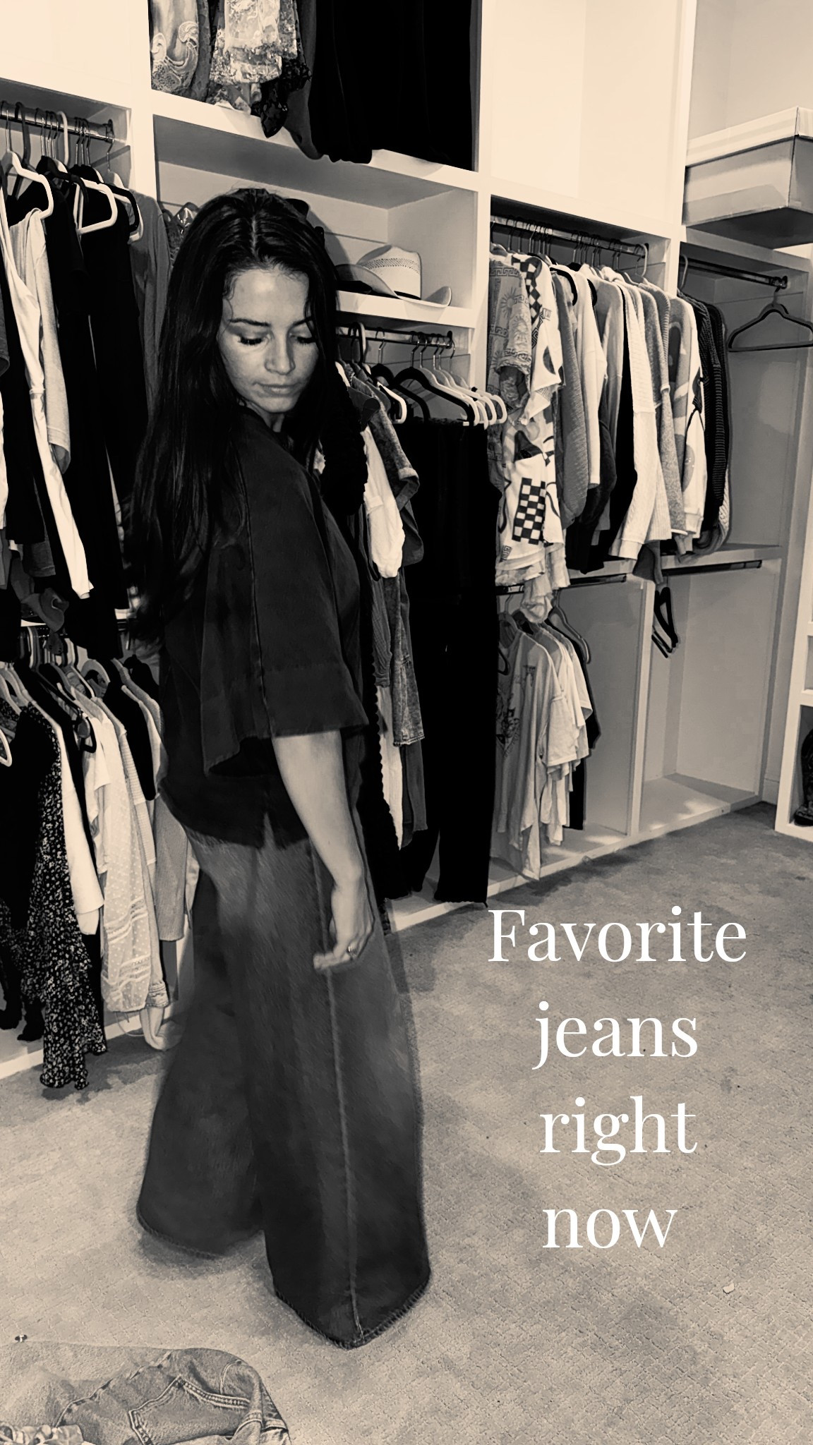 I love these jeans!!!!! Easy to dress up or down and can be worn with any type of shoe. 

This was a casual / cute look for church 🤍

#LTKMidsize #LTKootd #LTKgrwm