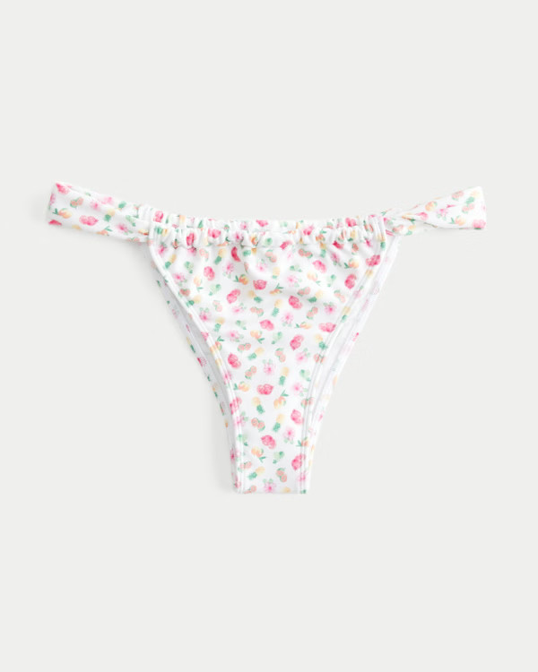 Side Strap Cheekiest Bikini Bottom | Hollister (US)