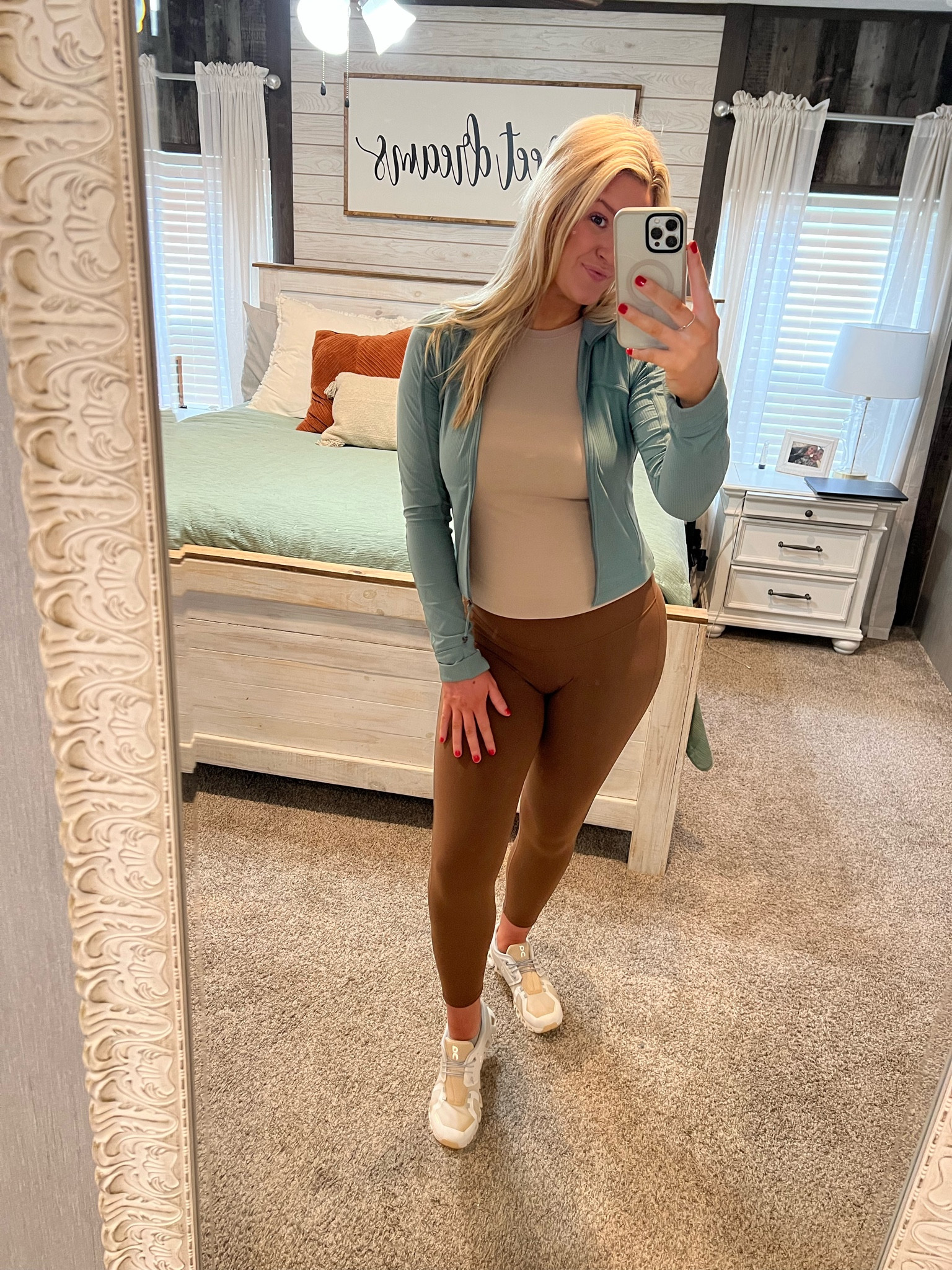 Amazon leggings & top! My favorite Lulu dupe! 

#LTKFitness #LTKActive